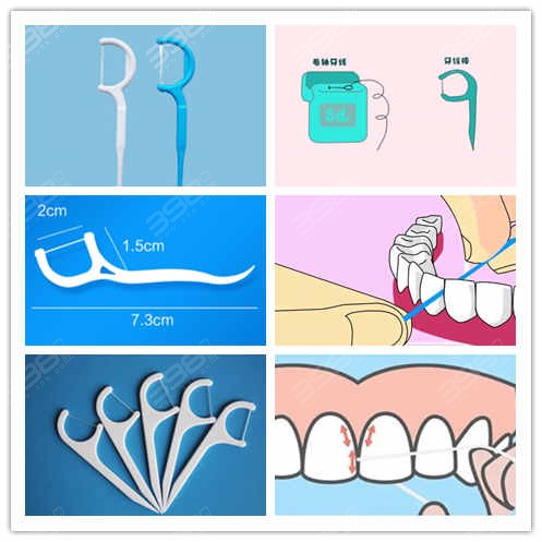 牙线和牙线棒
